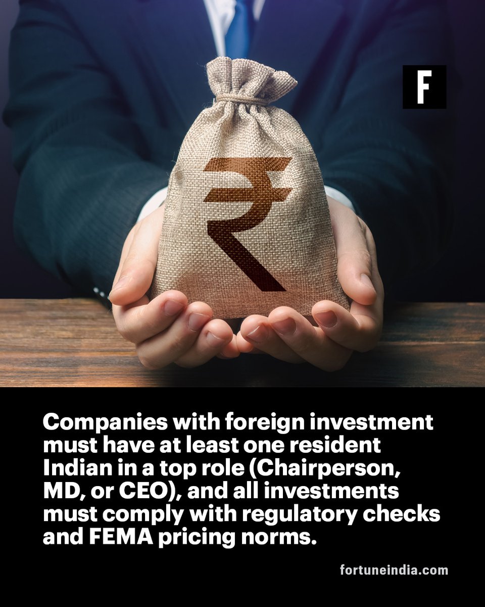 FortuneIndia's tweet image. [Part 1/2]

Parliament had passed the Sabka Bima Sabki Raksha (amendment of insurance laws) Bill, 2025 in December last year, for hiking the FDI in the insurance sector to 100 per cent under the automatic route

(@AK_FortuneIndia reports)

#FDI #InsuranceSector #Investment #LIC