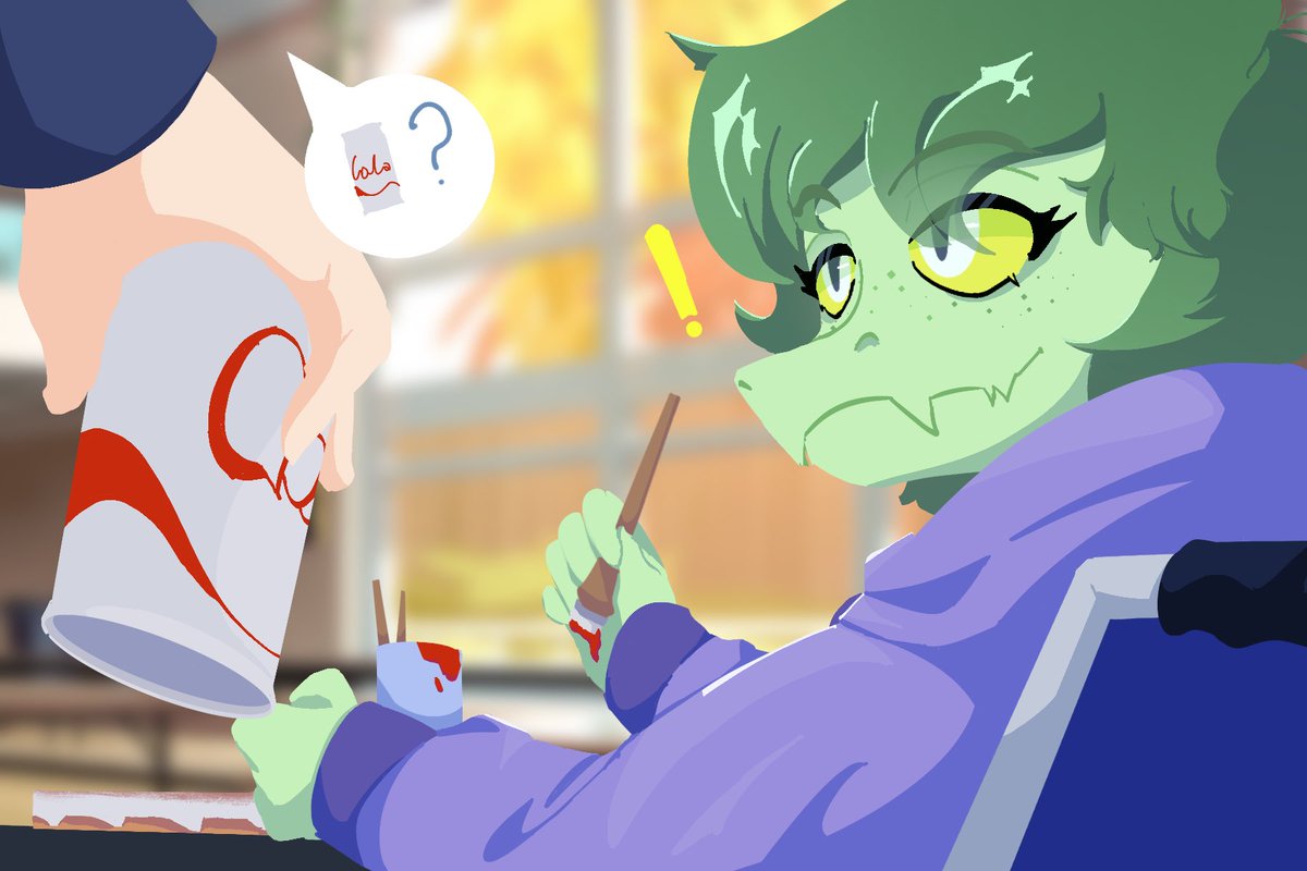 Krillms_'s tweet photo. Another day in the lunchroom https://t.co/dxDziGeaWB