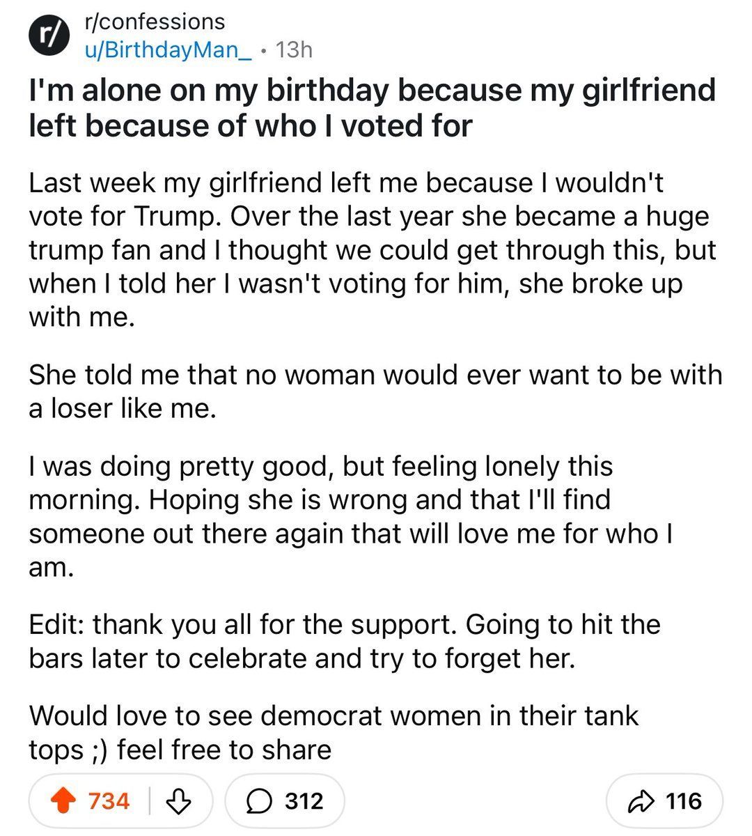 Reddit Lies tweet media