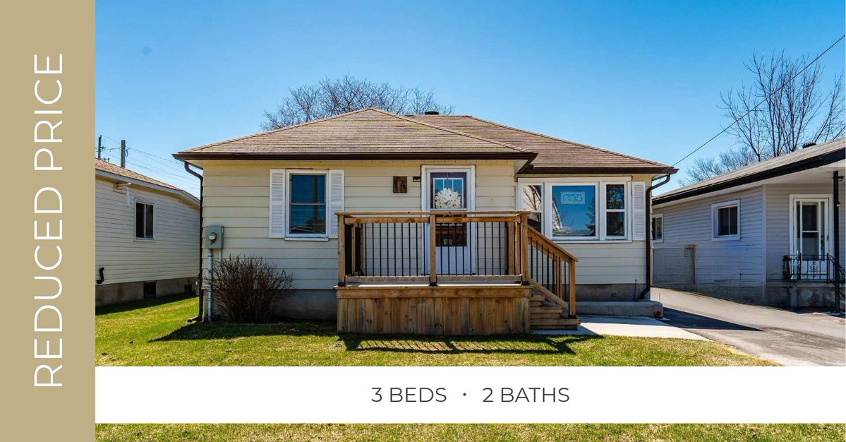 📍 Reduced Price 📍 This recently reduced home at 14 Wolfe Street in Penetanguishene won't last long, so, don't wait to set up a showing! Reach out here or at (705) 528-2317 for more information!

Kim Bellehumeur, Broker
Century 21... homeforsale.at/14_WOLFE_STREE…