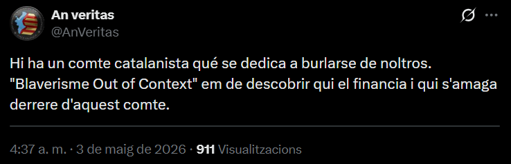 Blaverisme Out Of Context tweet media