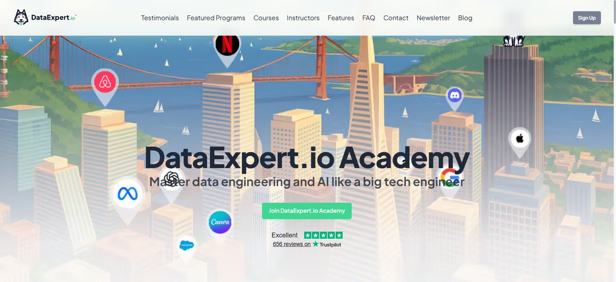 6. DataExpert It is a data engineering company that empowers data ...