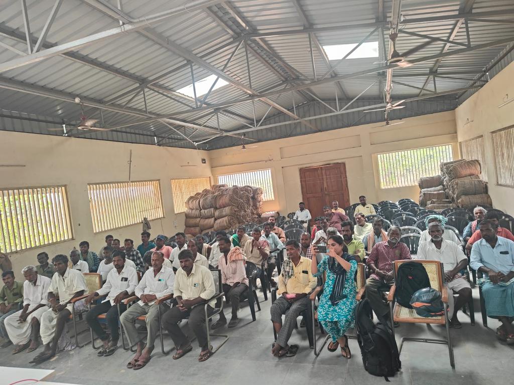 visionngon's tweet photo. Awareness on Natural farming to Farmers at Ratnapur village Shivampet Mandal Medak District Telangana. https://t.co/ViLTFXQgWE