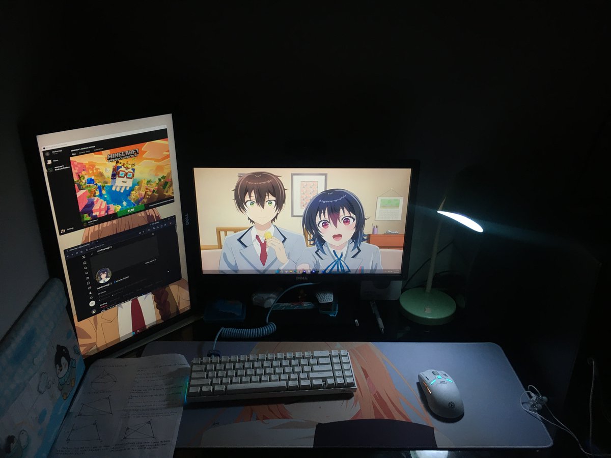 _fortuna2101's tweet image. My setup PC update timeline:
🕞(10/2025-5/2026)

*(Before the end of mid-school on me🏫🤧) 
#school #2ndclass #anime