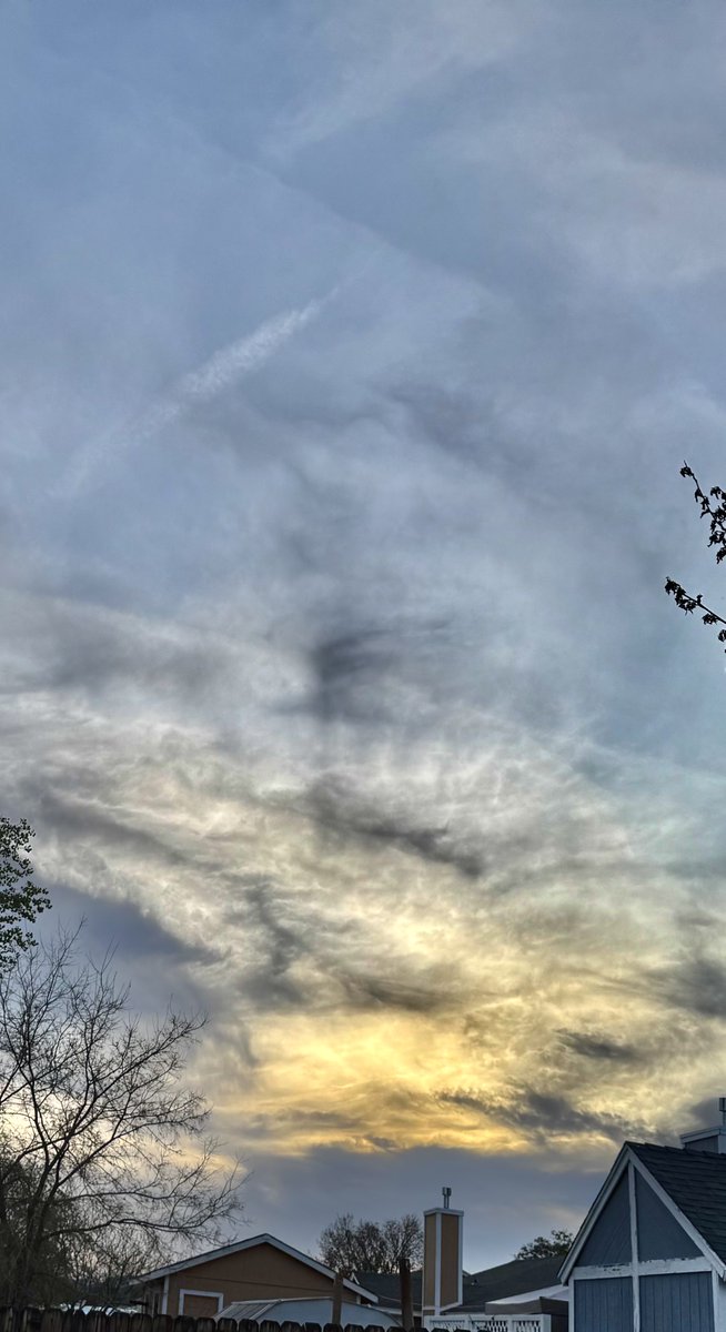 jonimarielew's tweet image. #sunset #Nevada #desert #clouds #skies