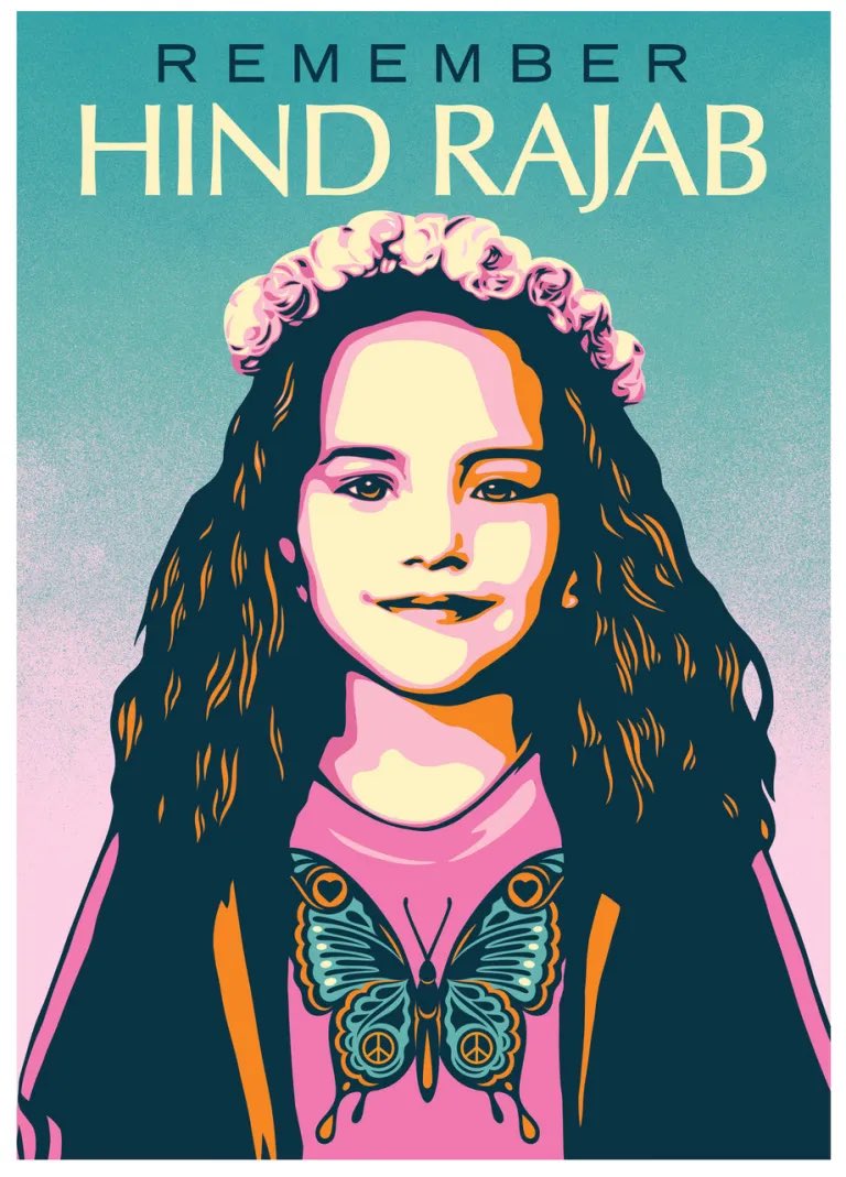 Sydneykiz's tweet image. Today would’ve been #HindRajab ‘s 8th birthday #neverforget #Angel #Jannah