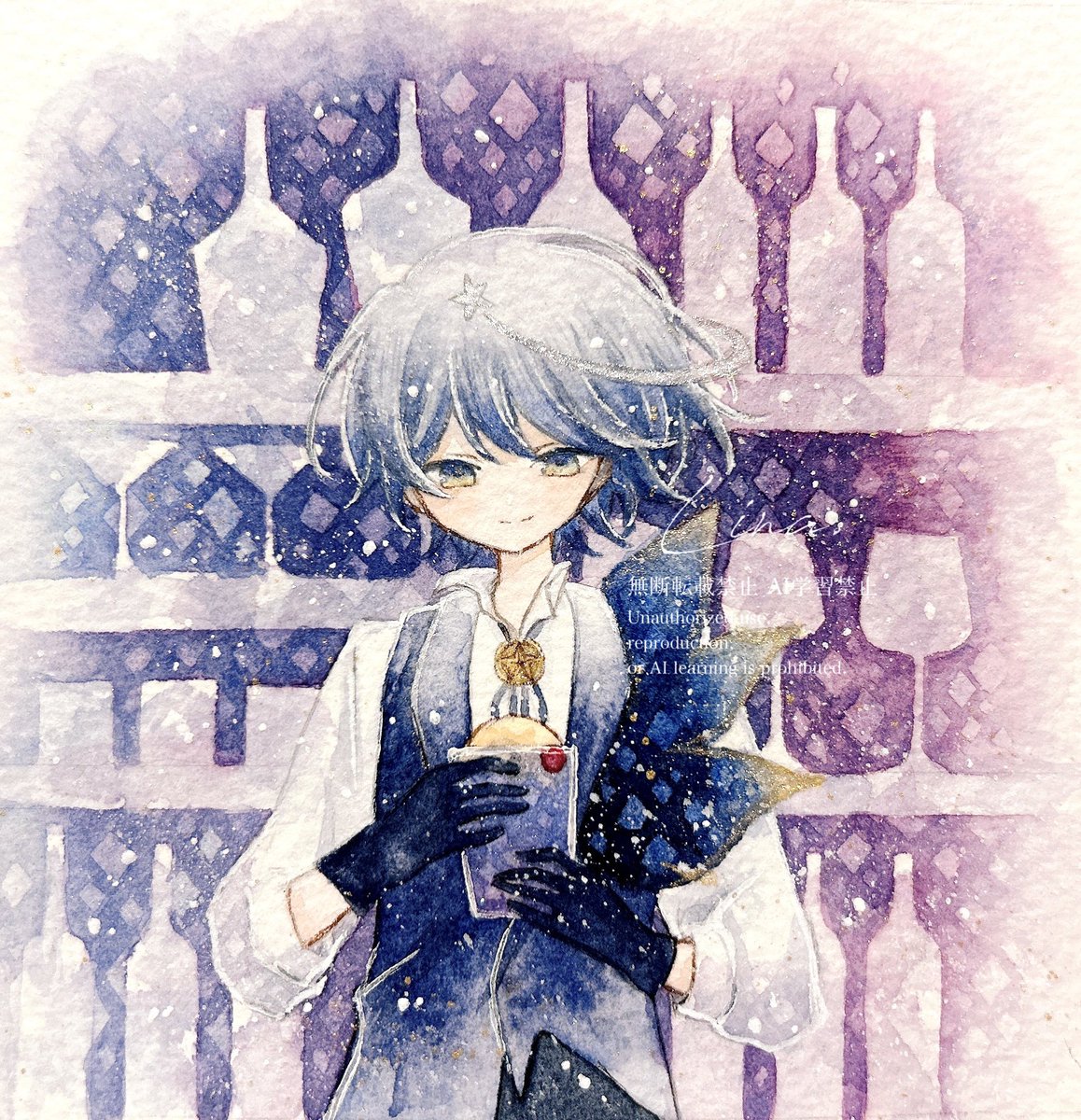 Lina. BOOTHにて原画販売中 tweet media