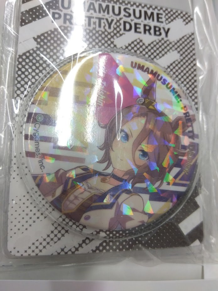 入荷情報】 『ウマ娘』 ブリスター缶バッジ ナリタタイシン #kbooks