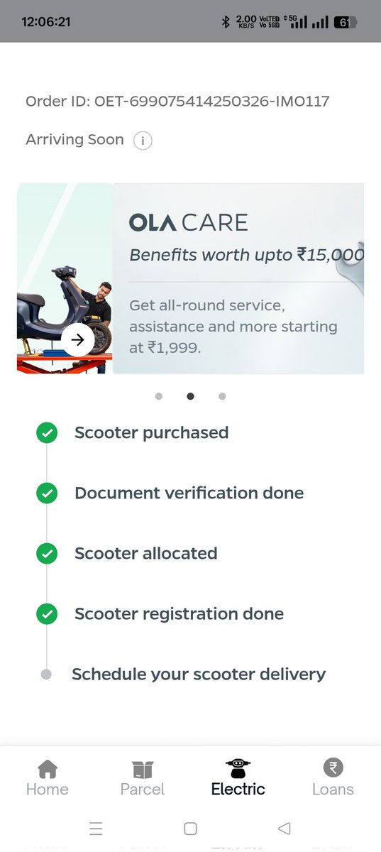 RubyT46632's tweet photo. @bhash Sir i have purchased my scooter on 25.03.2026 and today is 3rd may scooter not delivered yet and also a salesman (kunal) having phone no +918882388847 is not picking my phone your executive store location is Pitampura, delhi https://t.co/goHq40sB6v