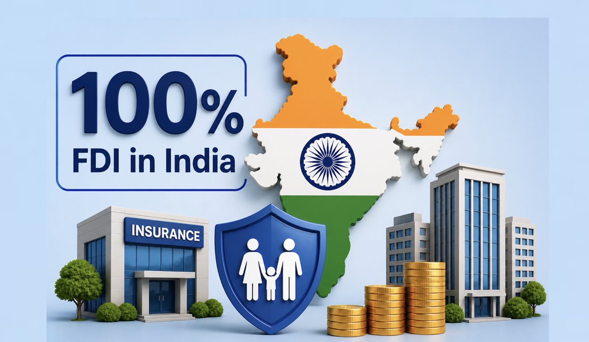 cxovoice's tweet image. India opens up its insurance sector with 100% FDI allowed via automatic route! LIC stays capped at 20%. Big boost for industry growth and competition. #FDI #Insurance #India #LIC #Market #LICShare cxovoice.com/india-opens-in…