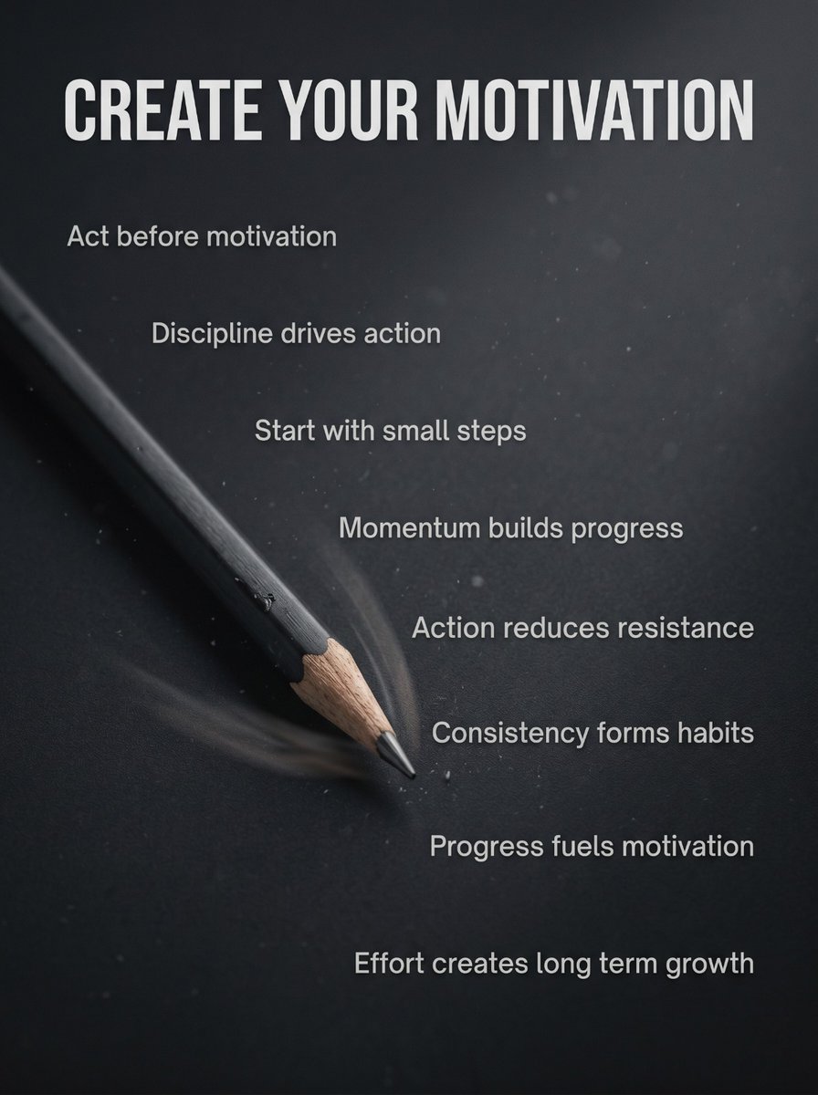 BetterYouSkills's tweet image. MOTIVATION &amp;amp; MINDSET 🚀

CREATE your own MOTIVATION.

Don’t wait for the feeling, BUILD the HABITS that keep you moving forward. 💪

#ThinkBIGSundayWithMarsha
#Motivation #MindsetMatters
