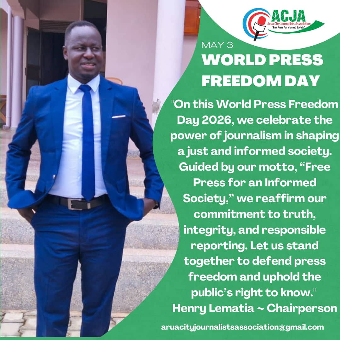 Arua City Journalists Association (ACJA) tweet media