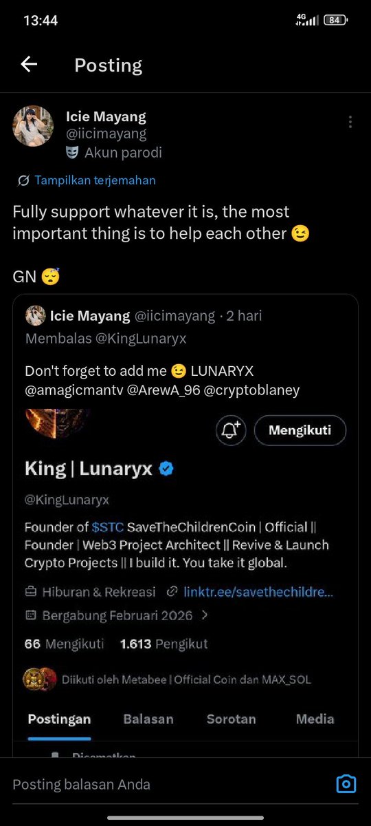 Icie Mayang tweet media
