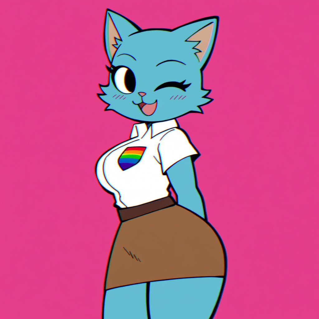 theelizzyporter's tweet photo. Scott Pilgrim Style 
#FurryArt #Chibi #NicoleWatterson https://t.co/OqwOlua4Fl