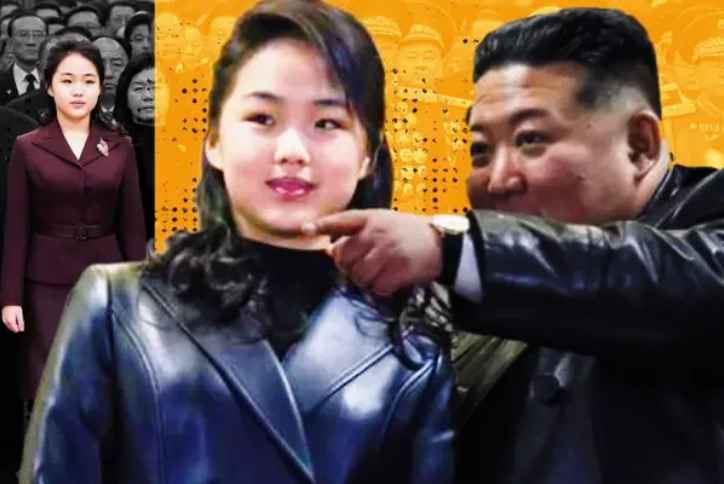 mexnewz's tweet image. Vestida para gobernar: qué muestran la ropa y el peinado de la hija de #KimJongUn sobre cómo la preparan para reemplazar al líder de #CoreaDelNorte | #Política #Internacional tinyurl.com/294zdntd
