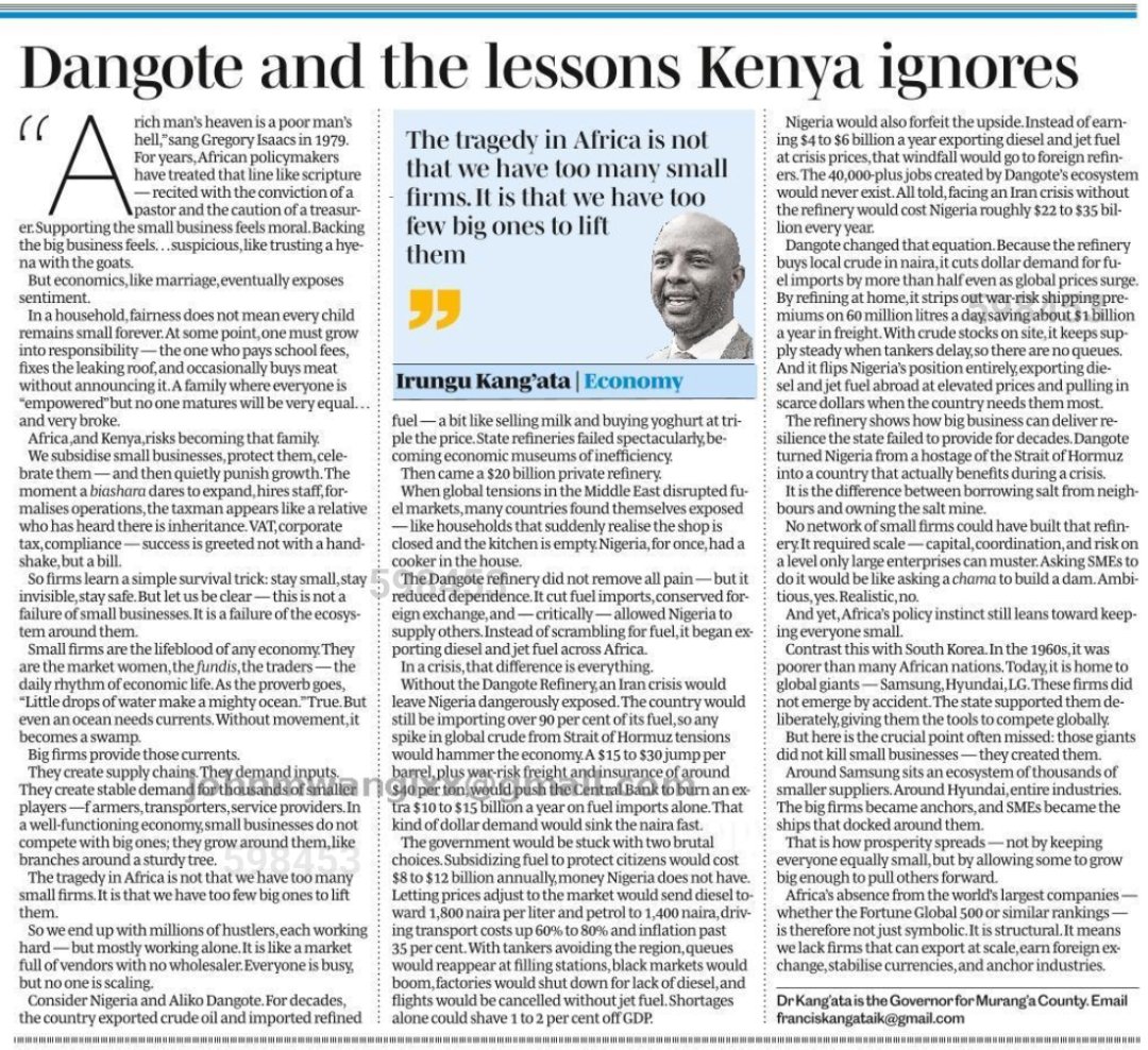 Irungu Kang'ata tweet media
