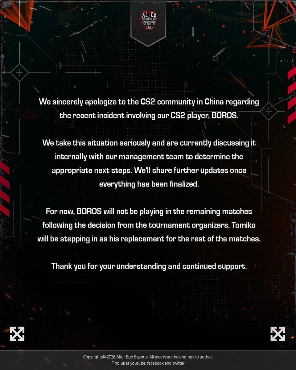 ALTER EGO ESPORTS tweet media