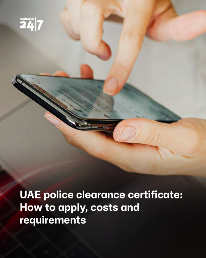 Emirates247's tweet photo. Need a UAE police clearance certificate? 🇦🇪📄
From application steps to fees and documents — here’s everything you need to know ✔️
Read more: https://t.co/bgljz0fdKI
Have a story to share? DM us.
#UAE #DubaiLife #PoliceClearance #UAETips #ExpatsInUAE https://t.co/iPS0C75vvL