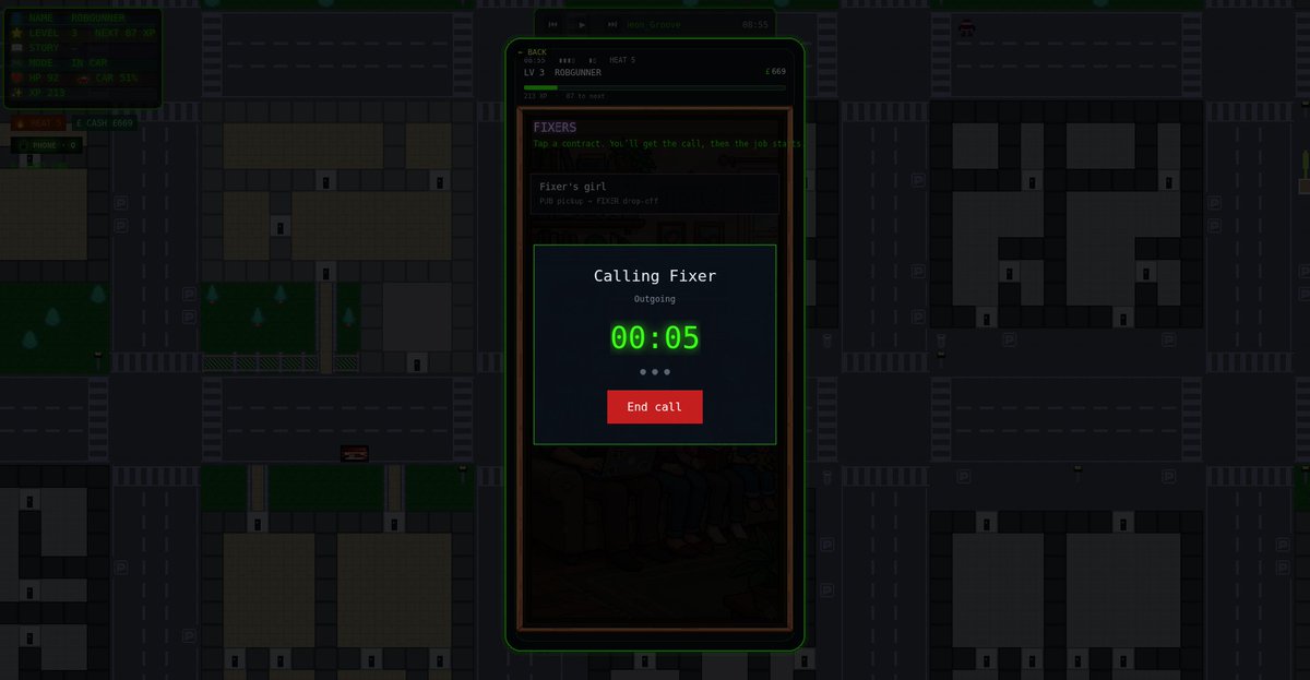 robgunner75's tweet image. Up at again, just improved the fixer mission by adding calling UI screen with call timer, end call, Weekends what are they roanjacity.online #IndieGame #IndieDev #IndieGameDev #GameDev #Devs #SoloDev #Developer