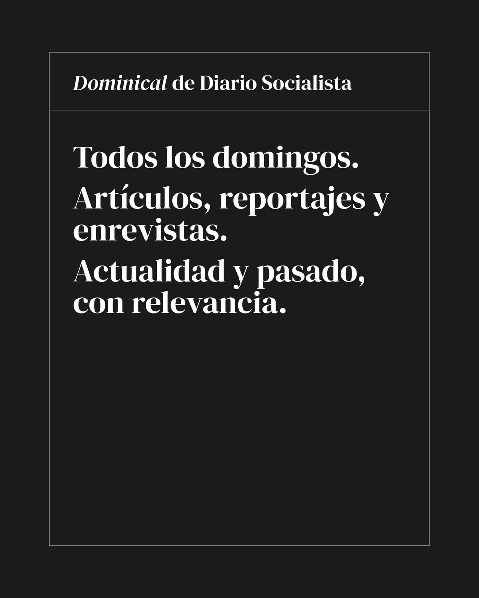 Diario Socialista tweet media