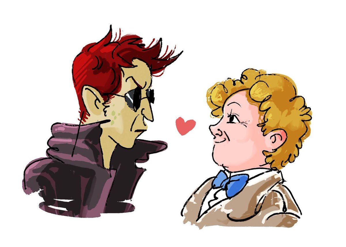 I don't even remember when I drew the last time.... Miss my ineffable husbands😔