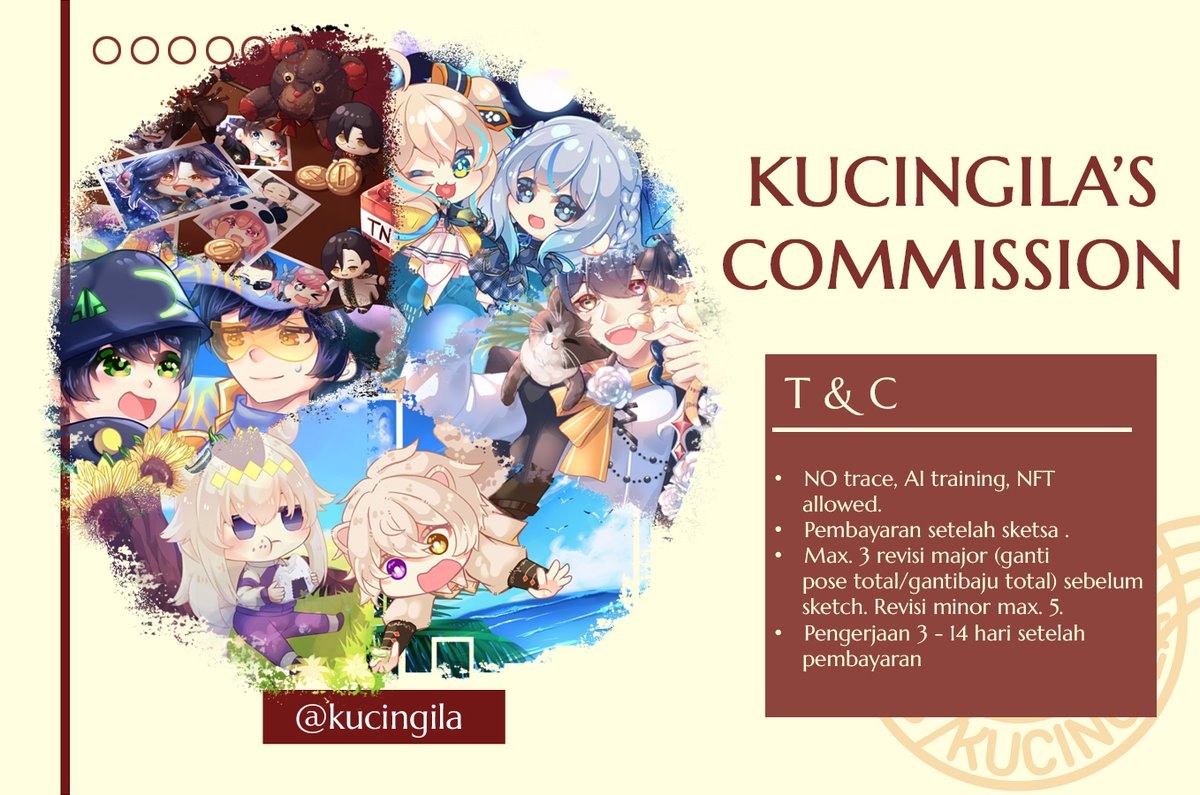 Kucingila || Commission OPEN tweet media