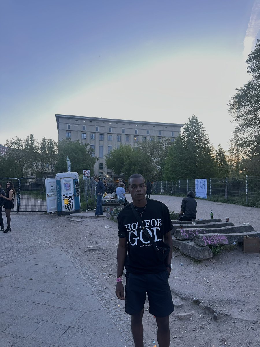 ageofaustiin's tweet photo. I don’t know if Rosalia made it to Berghain after her show in Berlin but I did made it with her merch #Luxtour https://t.co/Bny9S7FK1k