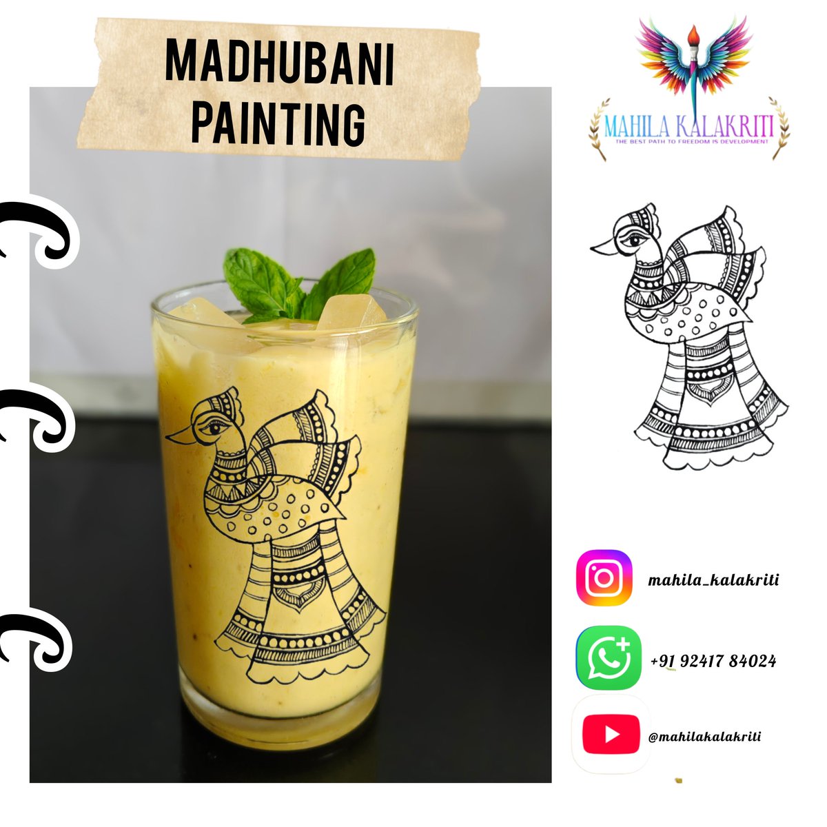 MKalakriti91358's tweet image. Madhubani painting 
Handicraft product 
...
...
...
...
...
#viral #art #post #tranding @Mahilakalakriti #handicraft