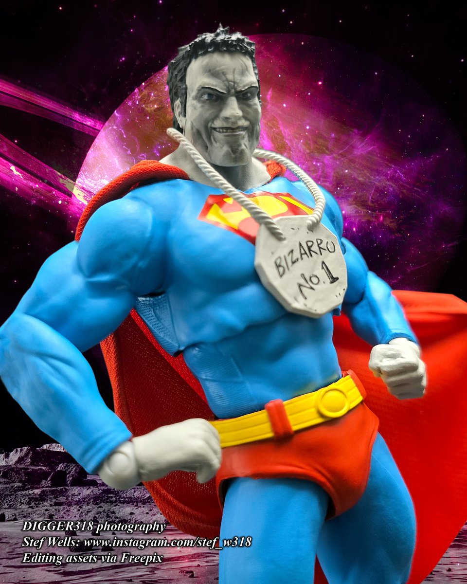 Digger_318's tweet image. McFarlane Bizarro DC Multiverse Gold Label CollectionToy Review 4K
youtu.be/i1X_b843zH4
#actionfigure #photography #photoshop #DC #Comics #justiceleague #mcfarlane #DCMultiverse #bizarro #superman