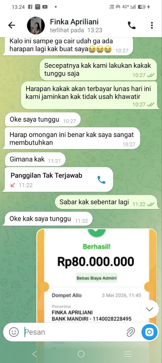 Pinjaman Cepat tanpa Tagihan tweet media