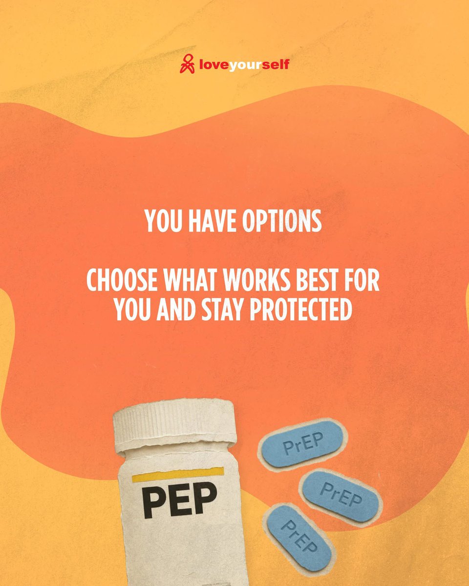 LoveYourselfPh's tweet photo. Your sex life, your choice. PrEP before, PEP after. Stay informed, stay confident, stay protected.

Know your status.
Walk-in: https://t.co/XnUmNWeXR4
Appointment: https://t.co/kYAU3rK7af
Online: Embrace Virtual Hub

https://t.co/Lhw8htcLLC

#LoveYourselfPH
#WhatWorksForU https://t.co/HZwiJDDiJl