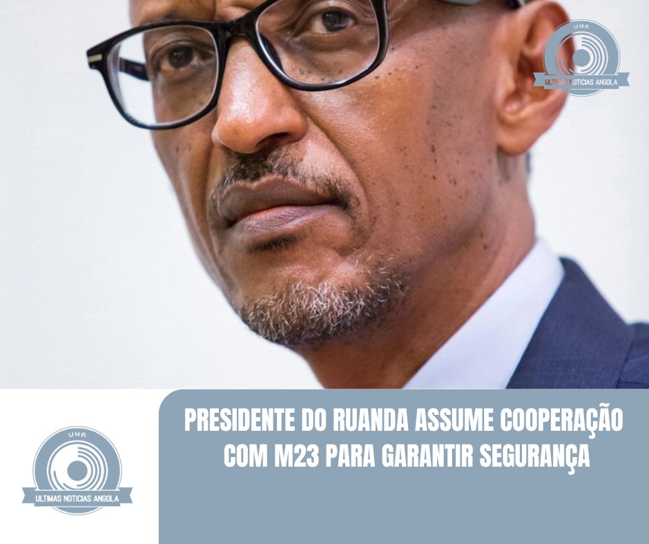 UltimasAngola's tweet photo. Paul Kagame confirmou cooperação com o M23 no leste da RDC, classificando ações como defensivas contra ameaças como as FDLR. O líder criticou Kinshasa e a ONU e rejeitou sanções dos EUA, reforçando a tensão regional. https://t.co/YyhJomuaLs