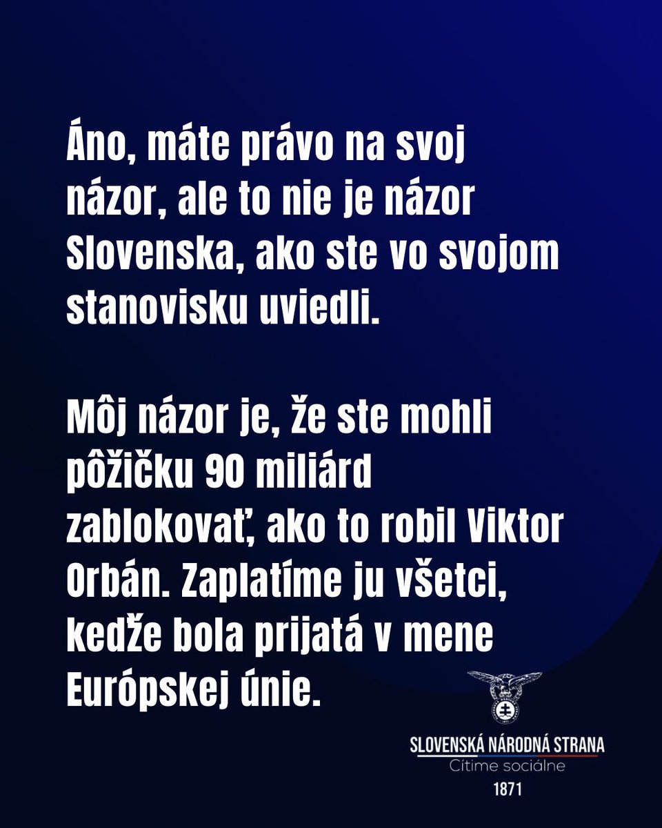 Andrej Danko tweet media