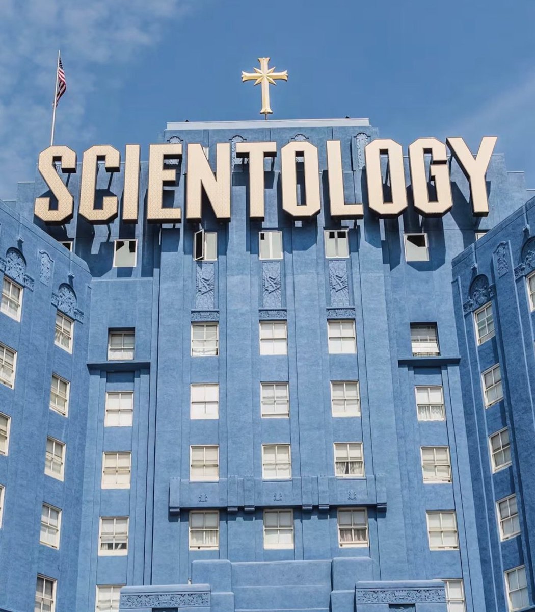 An army of dwarves raided the Church of Scientology.