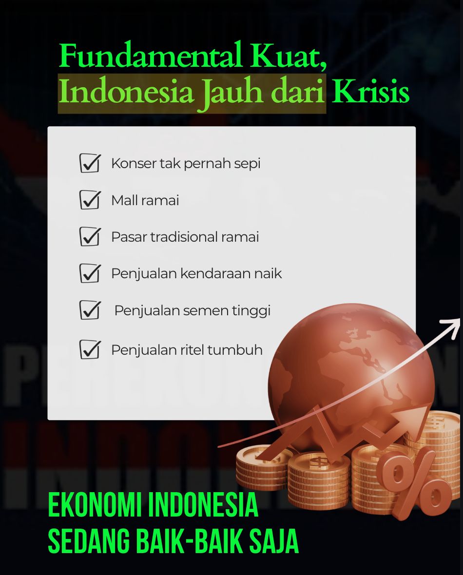aguswibowo___'s tweet image. Jauh dari kata krisis, ekonomi kita justru makin menunjukkan taringnya. #Ekonomi #Indonesia #Optimis
