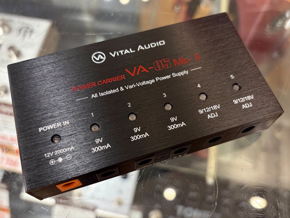 Vital Audio POWER CARRIER VA-05 Mk-II Limited Edition Black