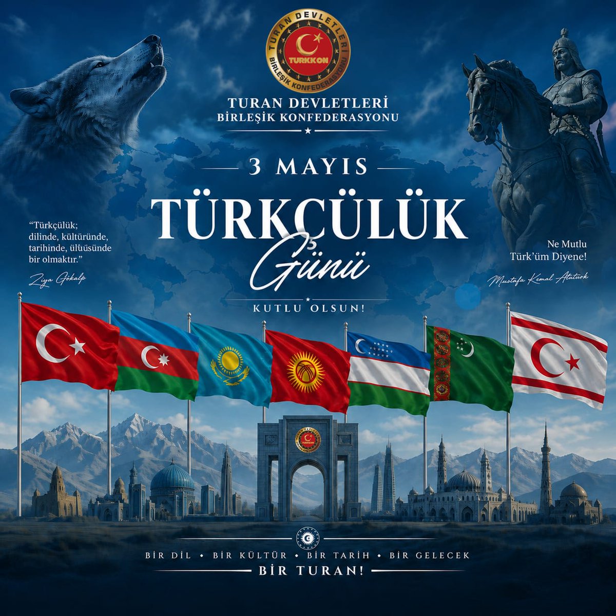 KaymakTuran's tweet photo. Taş kırılır, tunç erir ama Türklük ebedidir!
3 Mayıs Türkçüler Günü kutlu olsun! #3MayısTürkçülerGünü 3 Mayıs Türkçüler Günümüz Kutlu Olsun 🇹🇷🇹🇷🇹🇷🇹🇷🇹🇷

#3mayısTürkçülergünü https://t.co/vwTxgFsgeQ