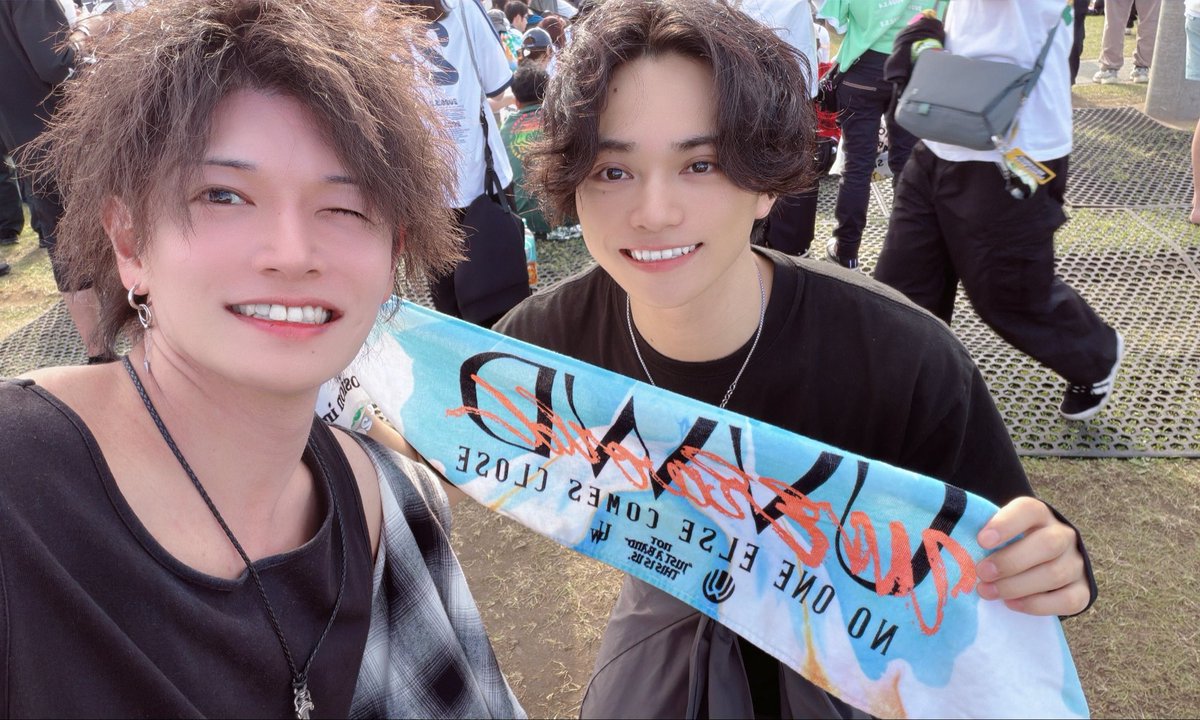 JAPAN JAM2026！ 沢山のUVERworldのcrewと会えて嬉しい🍺 みんな気軽に