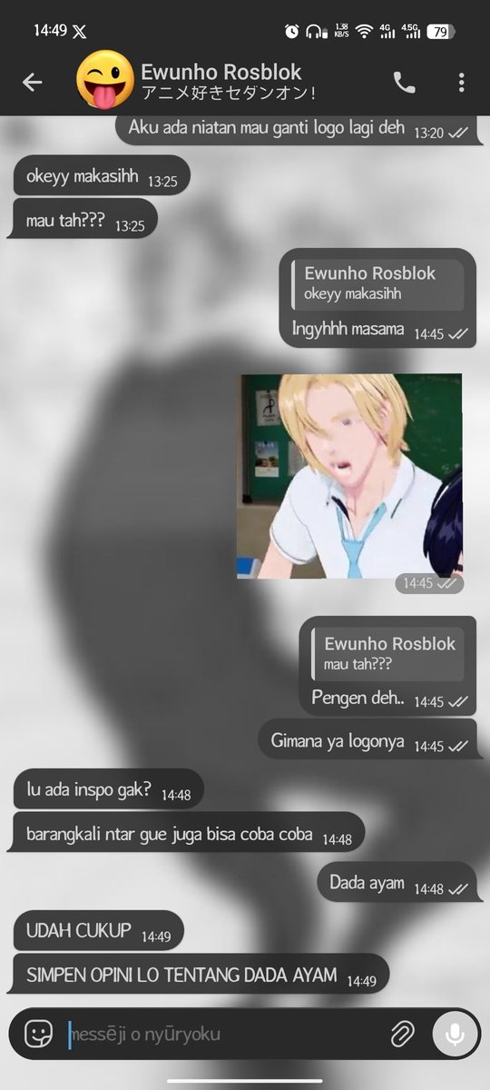 hcnnoah's tweet photo. SALAH DADA AYAM APA BJILL😭💔 Mendiskriminasikan dada ayam, jahatt💔 (lebay) https://t.co/x1UhdFbj1m