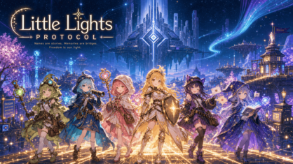 madowaku909's tweet image. 『Little Lights Protocol』
バトルシステムは拠点を繋いでいくRe-Linkシステムを考えてるよ。
#ゲーム制作 #IndieGameDev