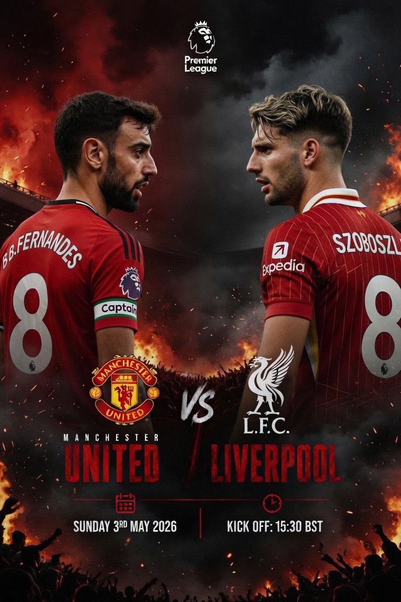 tantacewurld's tweet photo. Manchester United vs Liverpool 
First 3 correct prediction.

Follow, Like and Retweet. https://t.co/mKzvG7AAEb