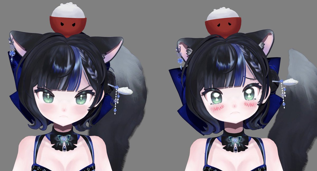hiimanta's tweet image. 이체니님 오리지널 3D 모델 제작했습니다🫶!

#버츄얼스트리머 #3D #Vtuber #버츄얼