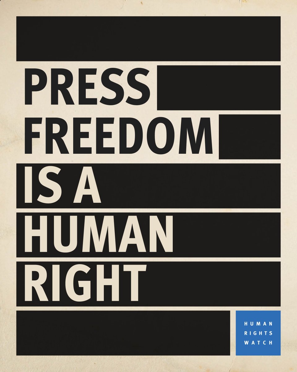 Human Rights Watch tweet media