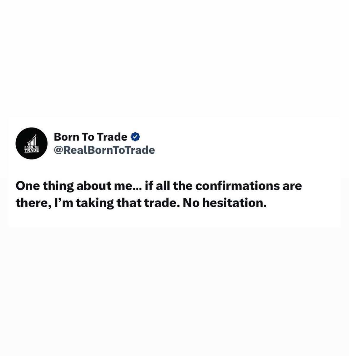 Born To Trade tweet media