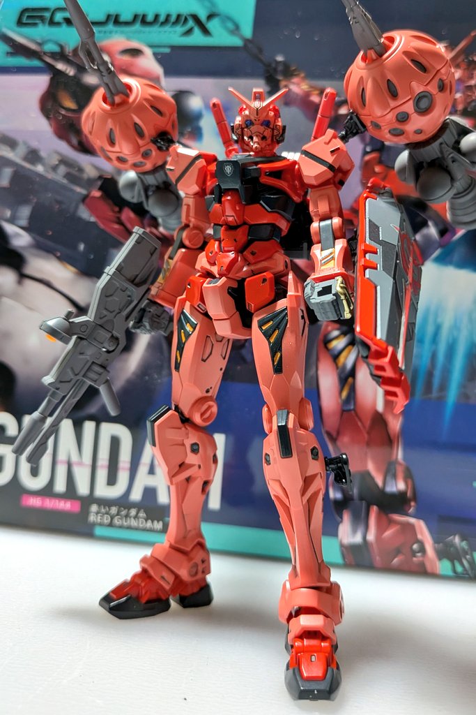 NikuPula29's tweet photo. HG赤いガンダム
ジークアクス系は難しい😅

#ガンプラ
#ガンプラ好きな人たちと繋がりたい 
#ガンプラの画像貼るとRTされると聞いて https://t.co/ge48jqSQmd