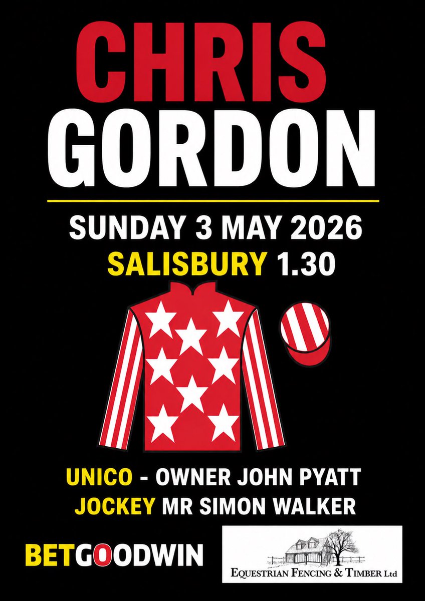 Chris Gordon Racing tweet media