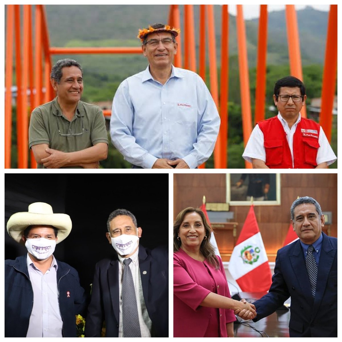 <a href="/otramirpolitica/">Eduardo Salmón</a> El Partido Morado estaba como moribundo; Mesías Guevara terminó por sepultarlo.
Solo le queda arrimarse, como el buen mendigo que es.
Pero para el babosø de Salmón, "la tiene clara".