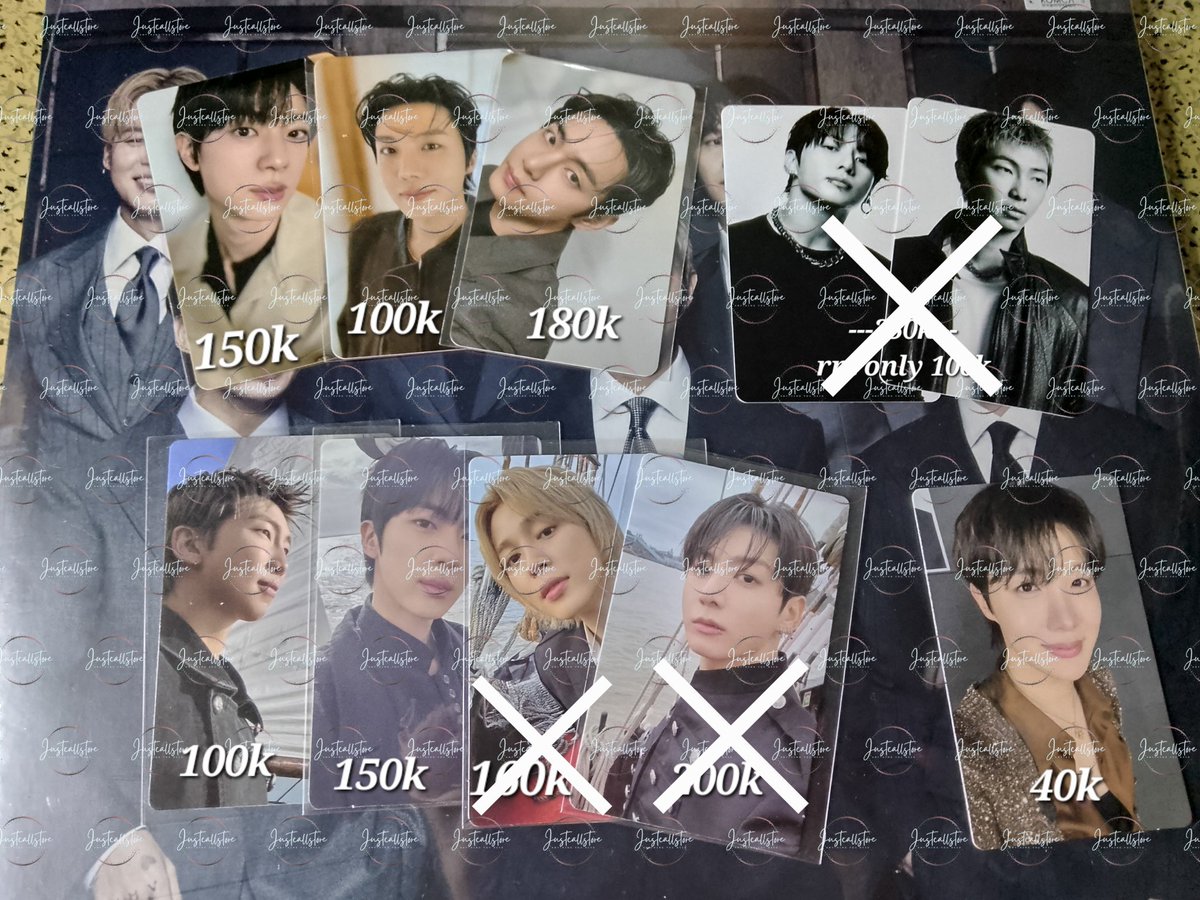justcallstore's tweet photo. WTS yuk ada pc dan album murce nih https://t.co/yYrDdgTWyf