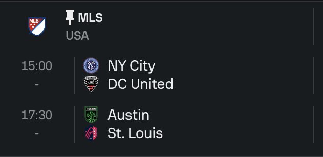 RenatoSosua's tweet image. USA/CAN Major League Soccer #MLS  #CFMTL   #SofaScore Aujourd’hui / Today