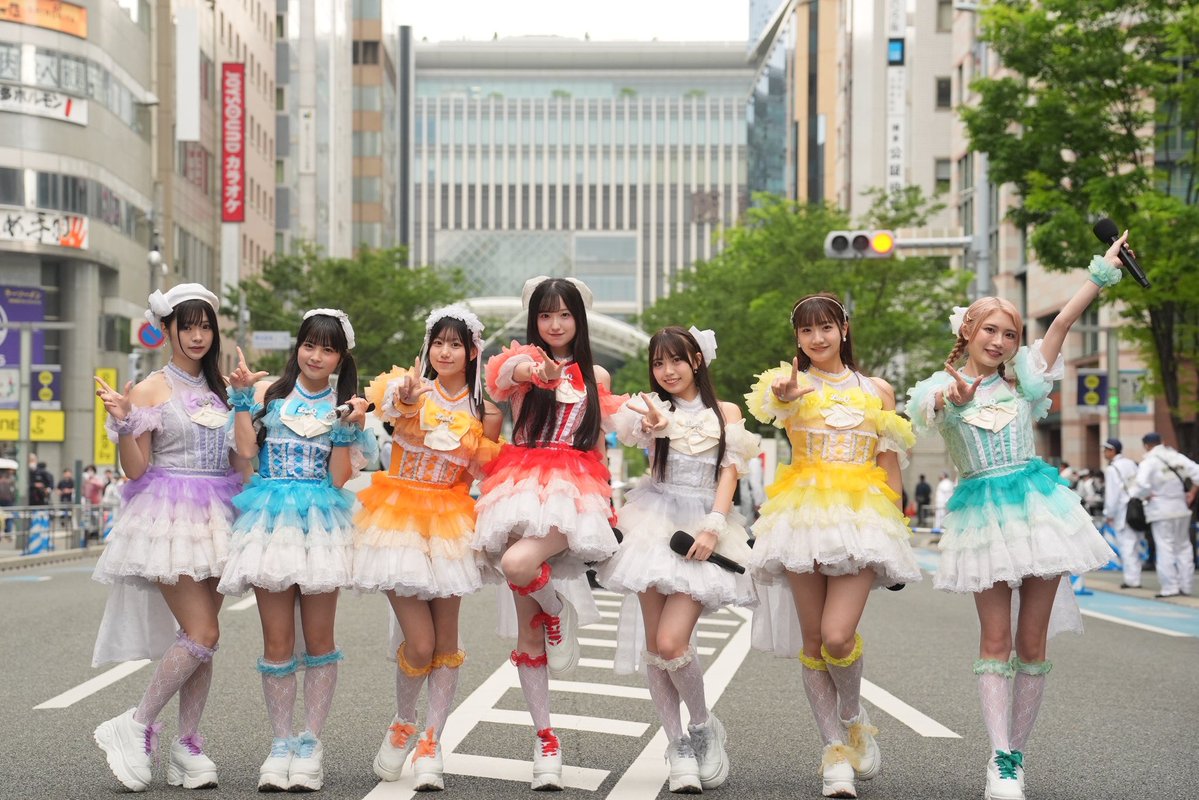 私達が九州を愛するアイドルLinQです🩵🩷

#LinQ
#LinQどんたく